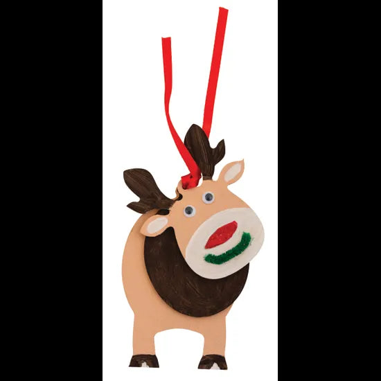 3-Piece Reindeer Ornaments - Pack of 10 - Modern Teaching Aids NZ
