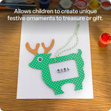 Reindeer Frame Ornaments - Pack of 10 - Modern Teaching Aids NZ