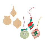 Wooden Bauble Ornaments - Pack of 30 - Modern Teaching Aids NZ
