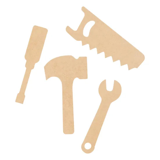 Wooden Tools - Pack of 12 - Modern Teaching Aids NZ