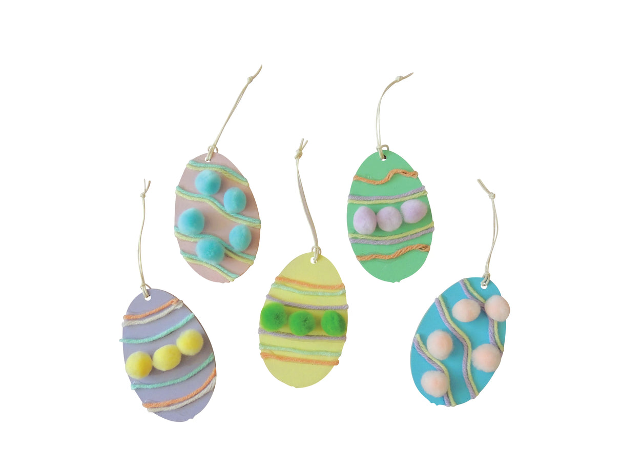 Wooden Easter Ornaments - Pack of 30 - Modern Teaching Aids NZ