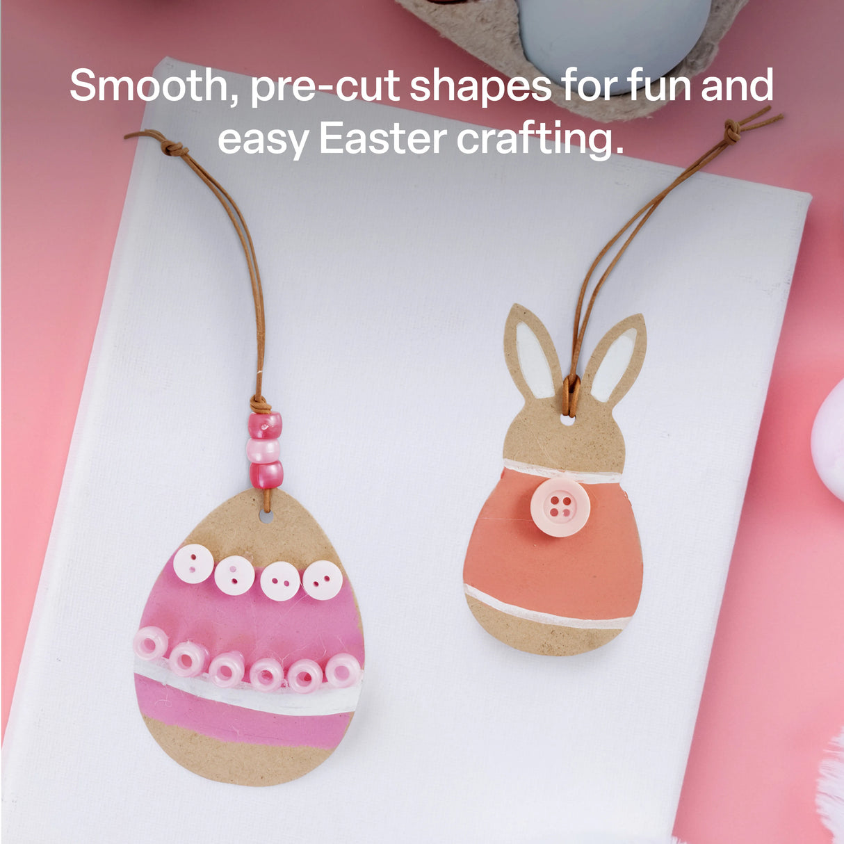 Wooden Easter Ornaments - Pack of 30 - Modern Teaching Aids NZ