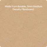 Creatistics Wooden Hanging Heart Frame- Pack of 10 - Modern Teaching Aids NZ