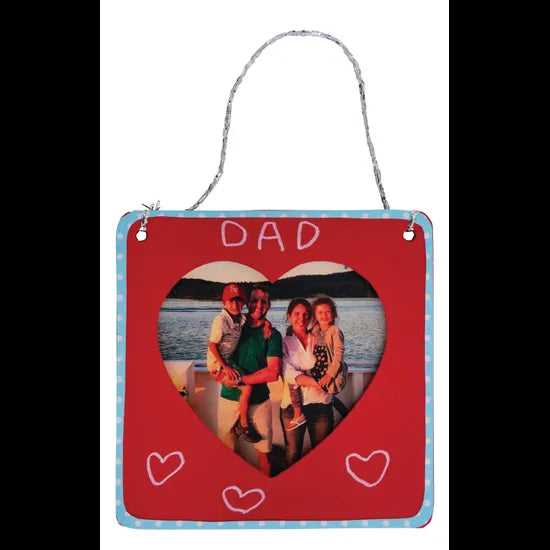 Creatistics Wooden Hanging Heart Frame- Pack of 10 - Modern Teaching Aids NZ