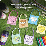 Creatistics Wooden Hanging Heart Frame- Pack of 10 - Modern Teaching Aids NZ