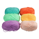 Pastel Acrylic Yarn - Pack of 6 - Modern Teaching Aids NZ
