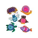 Wooden Threading Animals - Pack of 6 - Modern Teaching Aids NZ