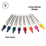 Glass & Porcelain Markers - Pack of 8 - Modern Teaching Aids NZ