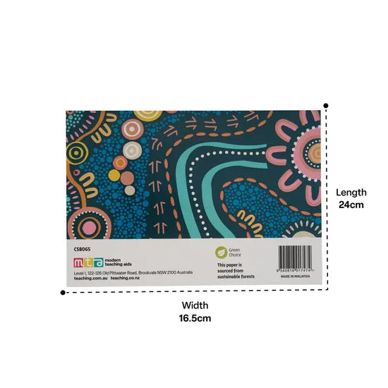 Bayadherra Mini Scrapbook 100 gsm - 64 Page - Modern Teaching Aids NZ