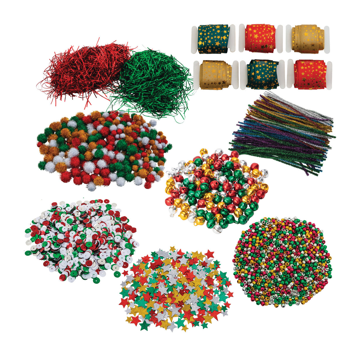 Metallic Christmas Collage Kit