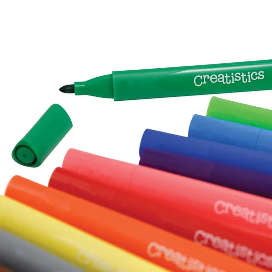 Chunky Triangular Markers - Tub of 48 - Modern Teaching Aids NZ