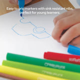 Creatistics Chunky Triangular Markers- Pack of 240 - Modern Teaching Aids NZ