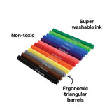 Creatistics Chunky Triangular Markers- Pack of 240 - Modern Teaching Aids NZ