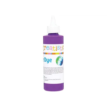 Creatistics Tie Dye 250ml - Fluoro Violet - Modern Teaching Aids NZ