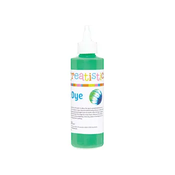 Creatistics Tie Dye 250ml - Fluoro Green - Modern Teaching Aids NZ