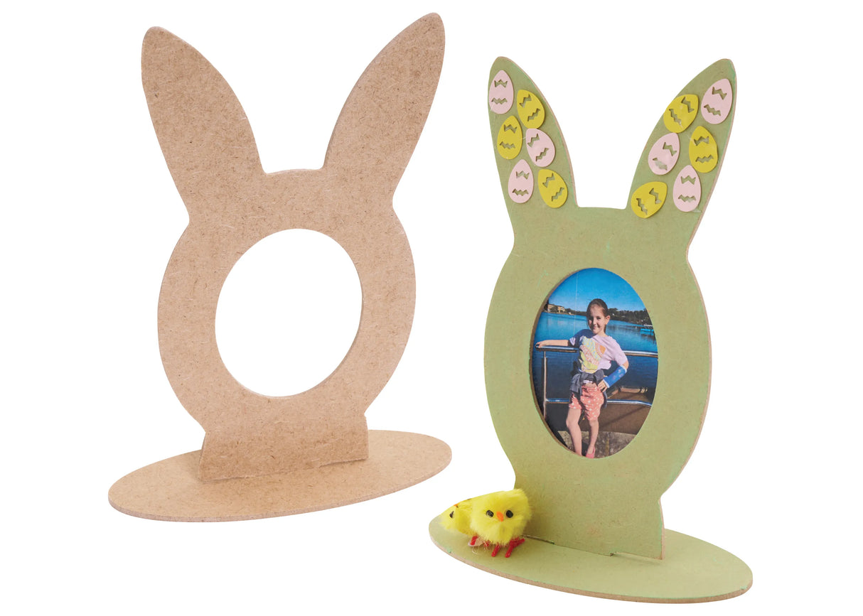 Wooden Bunny Frame - Pack of 20 - Modern Teaching Aids NZ