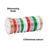Christmas Ribbon Rolls - Pack of 10 - Modern Teaching Aids NZ