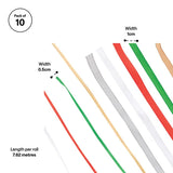 Christmas Ribbon Rolls - Pack of 10 - Modern Teaching Aids NZ