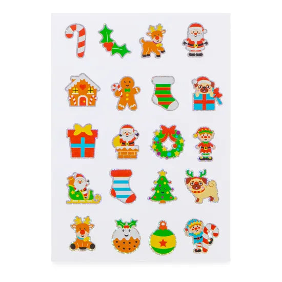 Creatistics Christmas Holographic Stickers- Pack of 500 - Modern Teaching Aids NZ