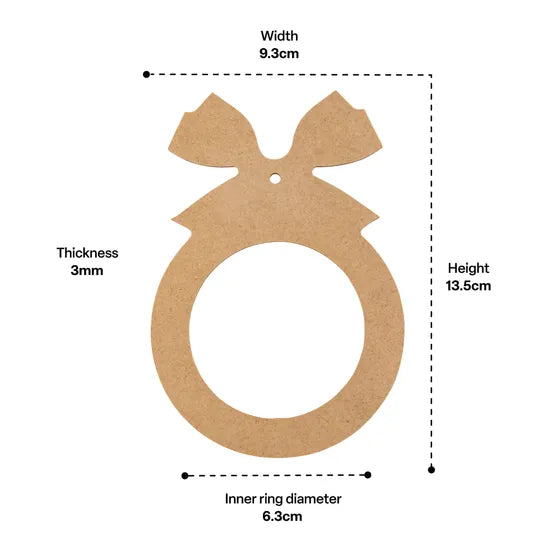 Bauble Frame Ornament - Pack of 10 - Modern Teaching Aids NZ