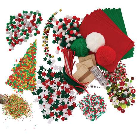 Giant Christmas Craft Jar