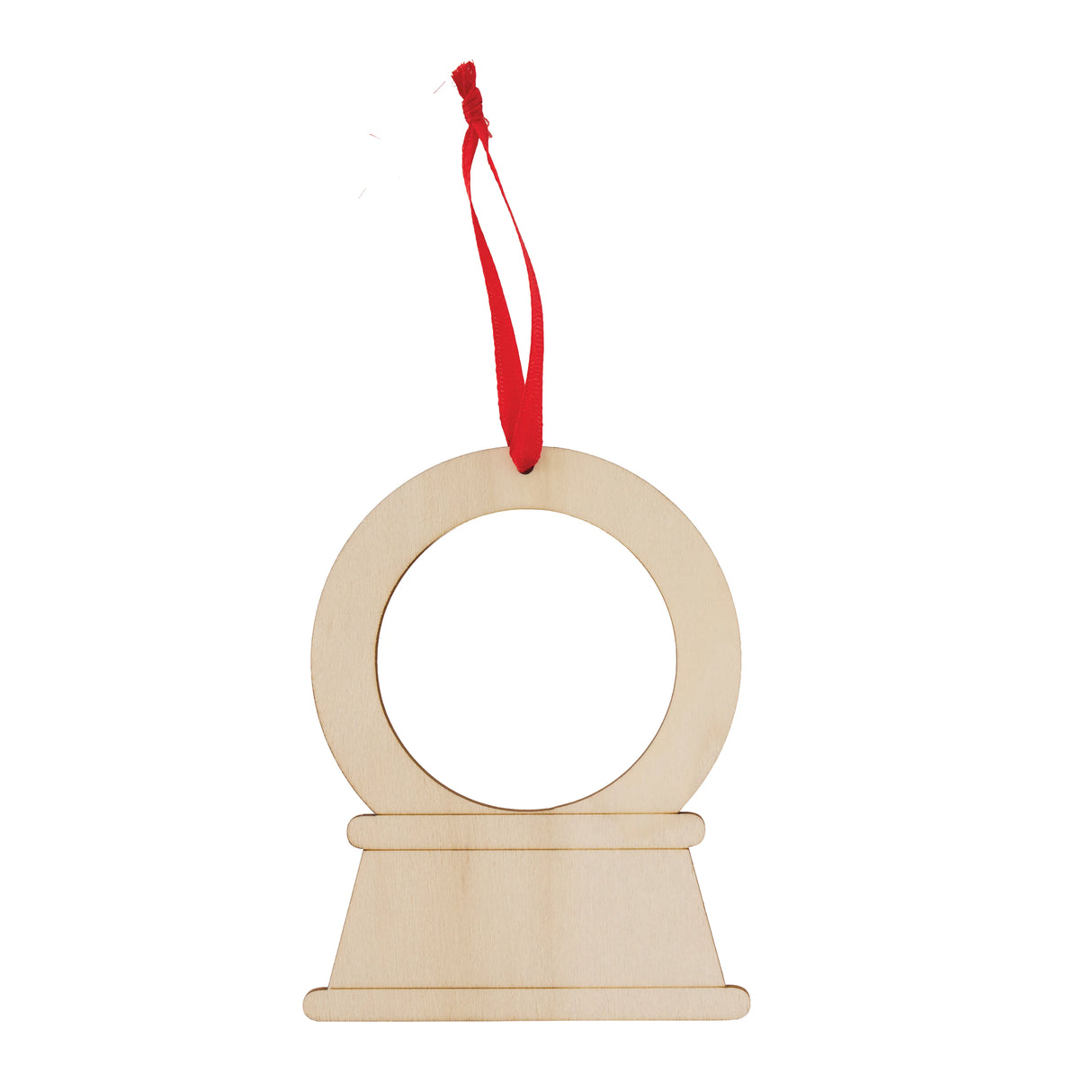 Snow Globe Frame Ornaments - Pack of 10