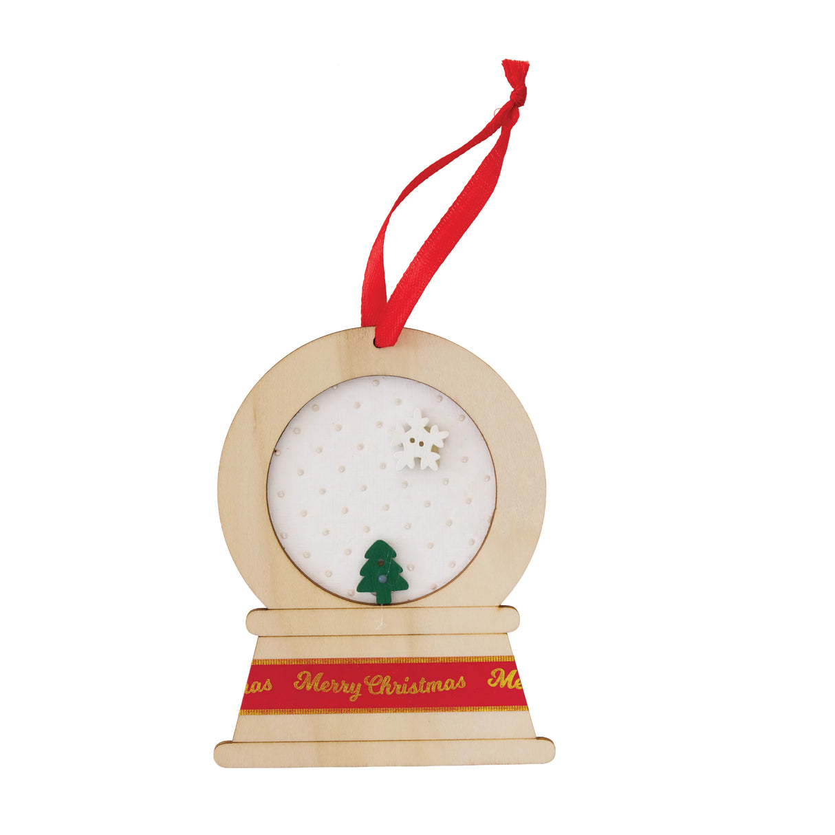 Snow Globe Frame Ornaments - Pack of 10