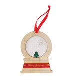Snow Globe Frame Ornaments - Pack of 10