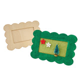 Scallop Photo Frames - Pack of 10