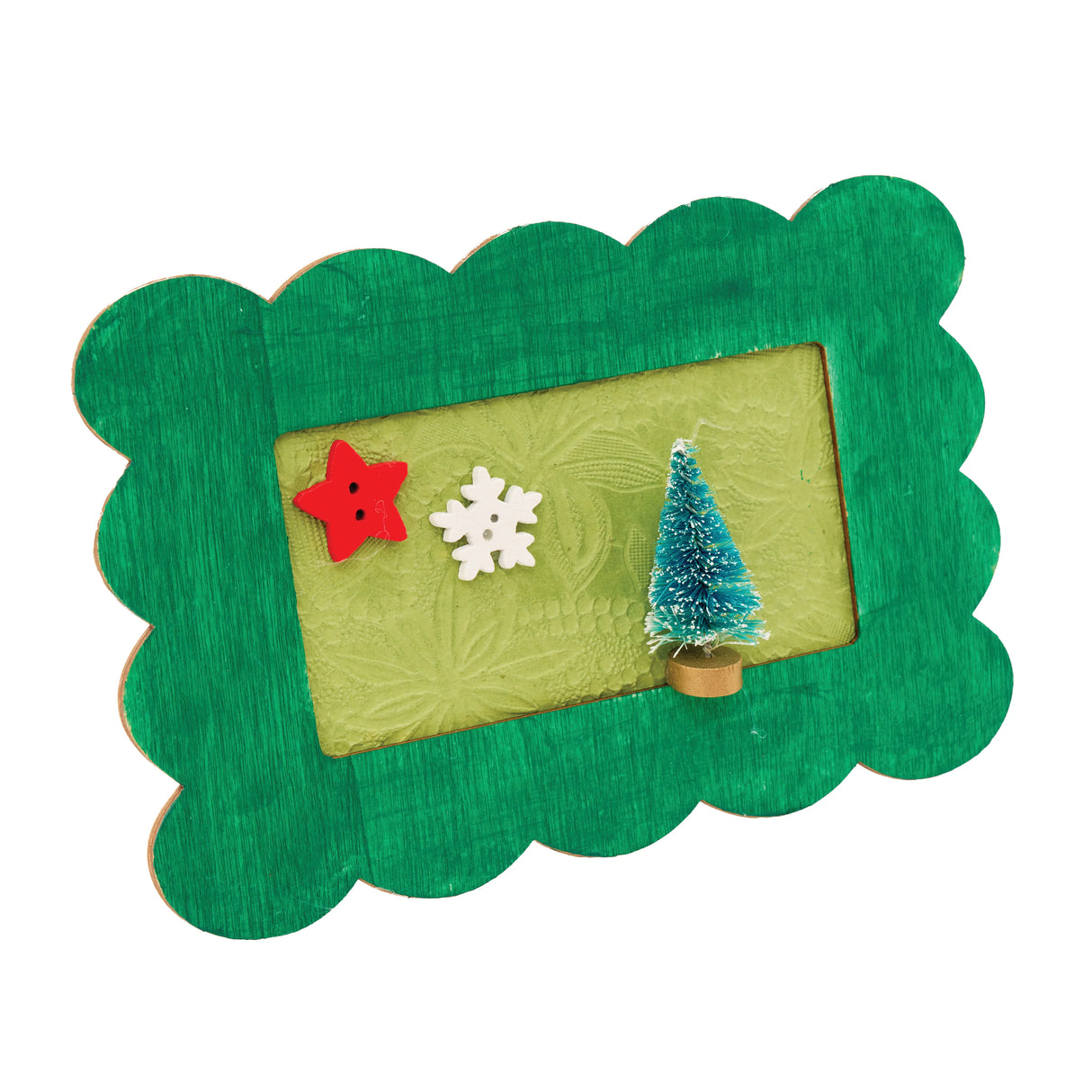 Scallop Photo Frames - Pack of 10