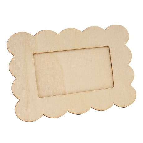 Scallop Photo Frames - Pack of 10