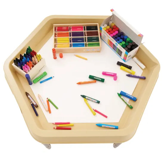 Creatistics Hex Tray Paper - Pack of 100