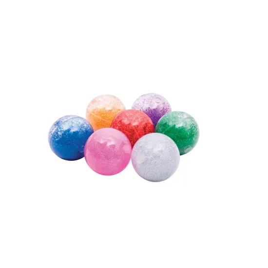 Sensory Rainbow Glitter Balls Set Pk7 - Modern Teaching Aids NZ