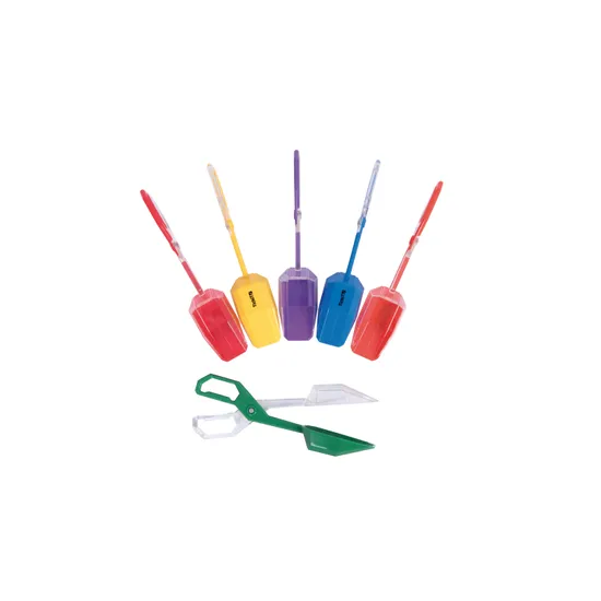 Rainbow Tongs - Pack of 6 - Modern Teaching Aids NZ