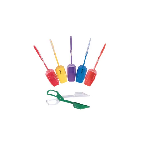 Rainbow Tongs - Pack of 6 - Modern Teaching Aids NZ