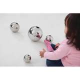 Reflective Sensory Silver Balls - 4 pieces - Modern Teaching Aids NZ