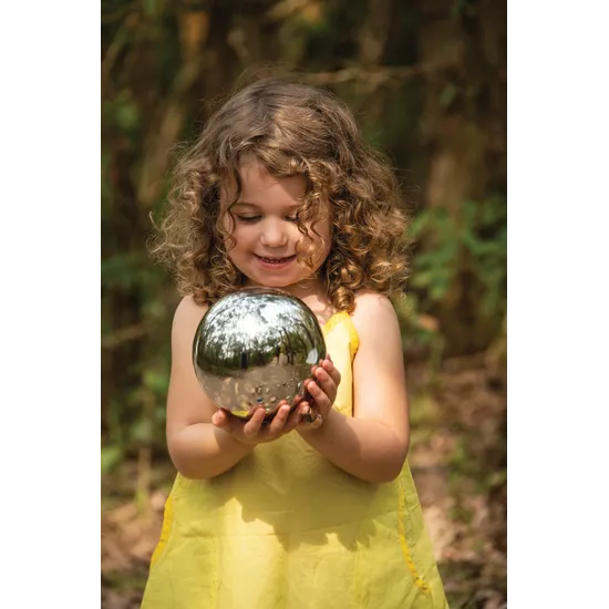 Reflective Sensory Silver Balls - 4 pieces - Modern Teaching Aids NZ