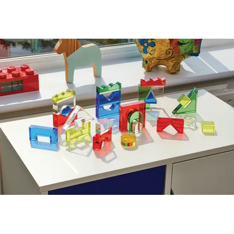 Colour Crystal Block Set - 25 pieces - Modern Teaching Aids NZ