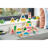 Rainbow Blocks - Pack of 24 - Modern Teaching Aids NZ