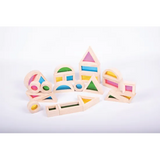 Rainbow Blocks - Pack of 24 - Modern Teaching Aids NZ