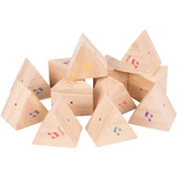 Wooden Sound Prisms Set of 12 - Modern Teaching Aids NZ