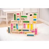 Rainbow Bricks - Pack of 36 - Modern Teaching Aids NZ