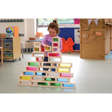 Rainbow Bricks - Pack of 36 - Modern Teaching Aids NZ