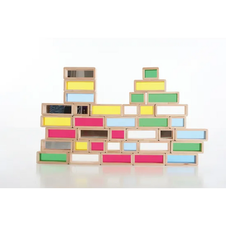Rainbow Bricks - Pack of 36 - Modern Teaching Aids NZ