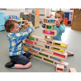 Rainbow Bricks - Pack of 36 - Modern Teaching Aids NZ