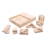 Wooden Jumbo Blocks - Pack of 54 - Modern Teaching Aids NZ