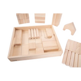 Wooden Jumbo Blocks - Pack of 54 - Modern Teaching Aids NZ