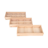 Wooden Discovery Boxes - Set of 3 - Modern Teaching Aids NZ
