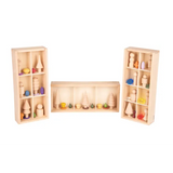 Wooden Discovery Boxes - Set of 3 - Modern Teaching Aids NZ