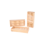 Wooden Discovery Boxes - Set of 3 - Modern Teaching Aids NZ